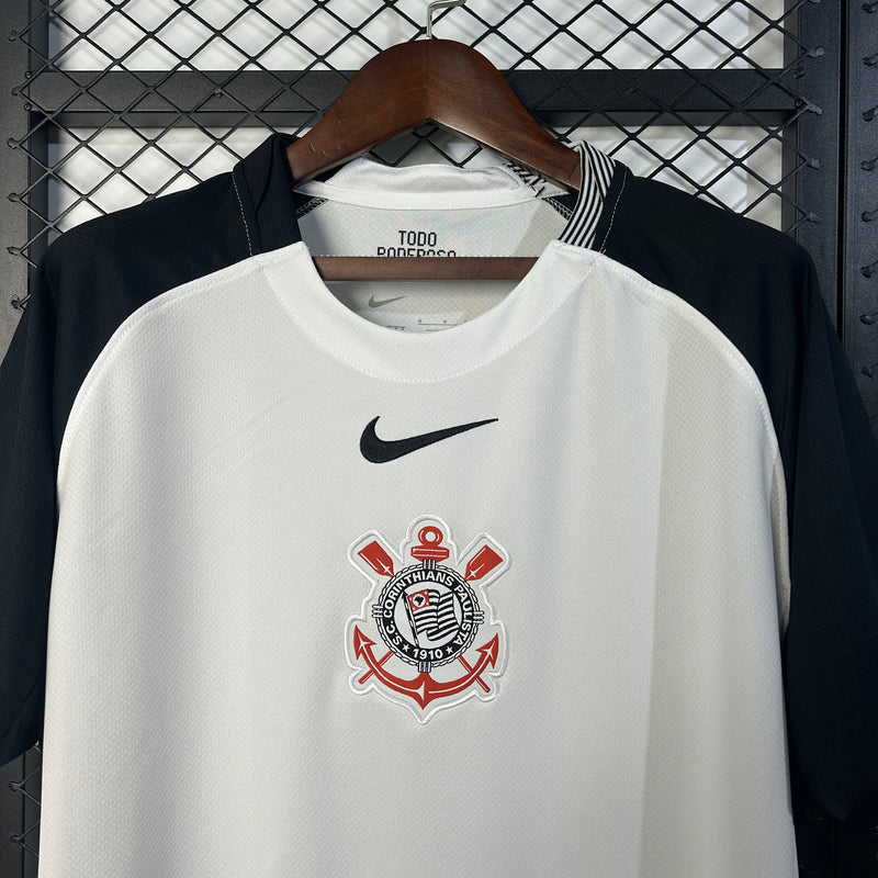 Camisa Corinthians I  25/26 - Torcedor